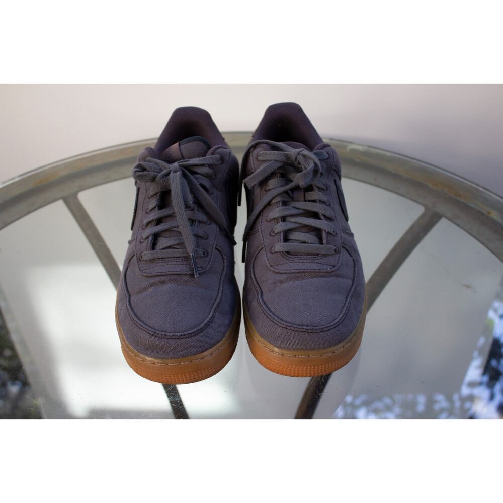 RARE! Nike Air Force 1 '07 LV8 Low Premium Black Gum 2018 Men Size 10 Sneaker - Picture 2 of 7